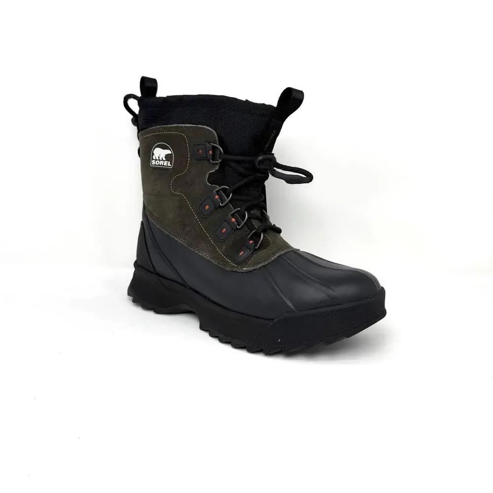 Sorel Scout 87 XT WP Men's Waterproof Winter Boots Black Quarry Size 12 New